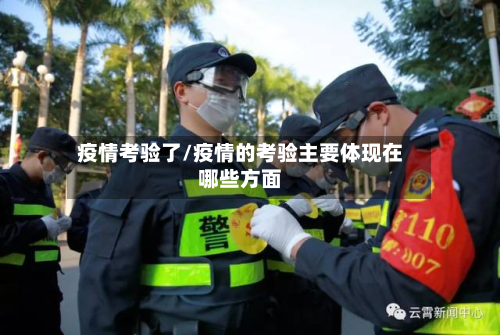 疫情考验了/疫情的考验主要体现在哪些方面