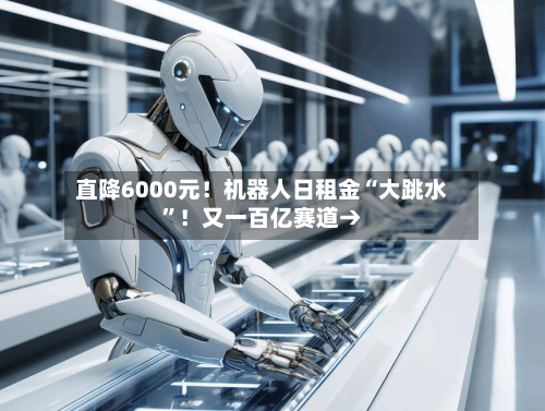 直降6000元！机器人日租金“大跳水”！又一百亿赛道→