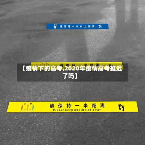 【疫情下的高考,2020年疫情高考推迟了吗】-第3张图片